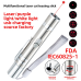 Rechargeable infrared laser cat teaser stick with multiple patterns projection for cats, dogs, cats, pet toys, interactive products