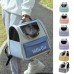 Cat bag large capacity pet supplies cat outing portable space capsule bag sunscreen breathable dog cage pet bag
