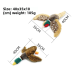 Pet toy plush sounding duck companion dog toy with sound and bite-resistant simulation pheasant pet supplies